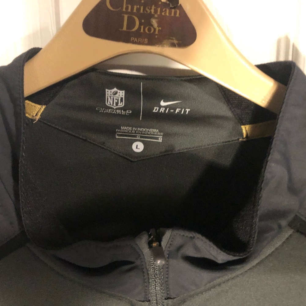 NWOT Nike New Orleans Saints On Field Apparel size  Large